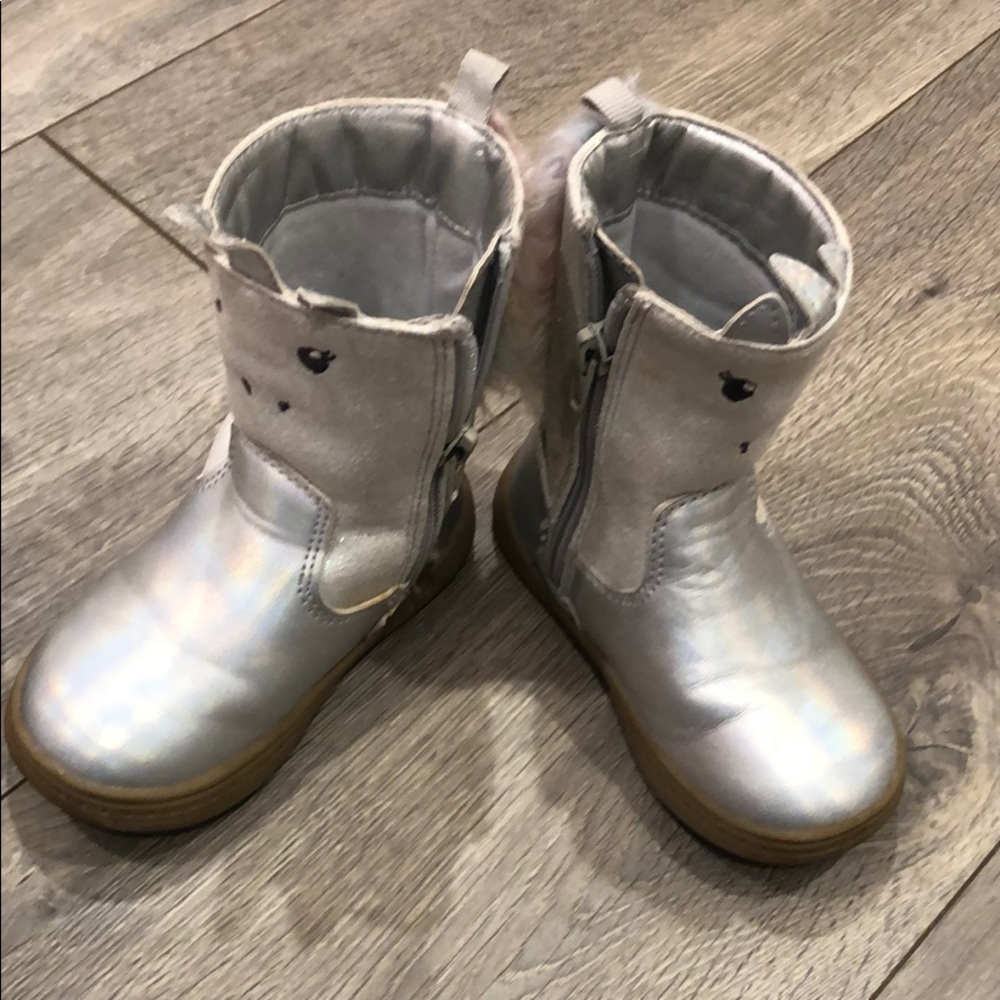 Unicorn toddler boots